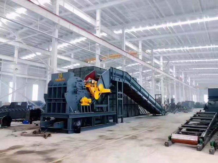 反擊式廢鋼破碎機(jī)