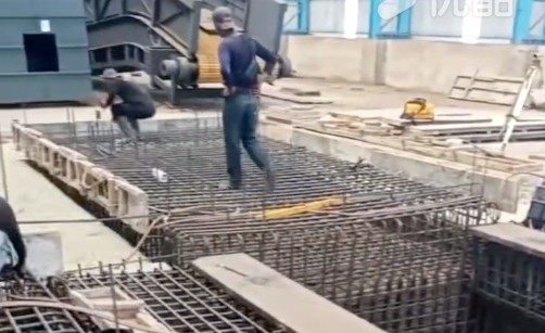 印尼鋼廠1000馬力基礎施工