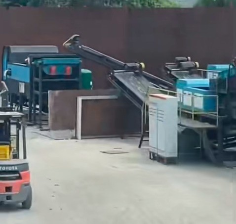 450破碎機?精細化分選設備 在日本東京現場。